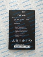 DEXP A150 аккумулятор для смартфона