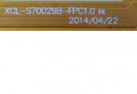 XCL-S70029B-FPC1.0 сенсорное стекло тачскрин, touch screen (original) сенсорная панель емкостный сенсорный экран