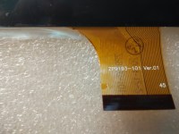 ZP9193-101 ver.01 сенсорное стекло тачскрин, touch screen (original) сенсорная панель емкостный сенсорный экран